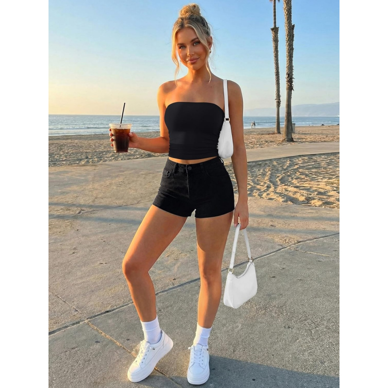AURETOP Trendy Queen Double Lined Tube Top