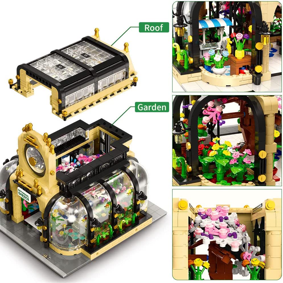 Mould King 16019 The Botanical Garden MOC Block Building Set | 2,147 PCS