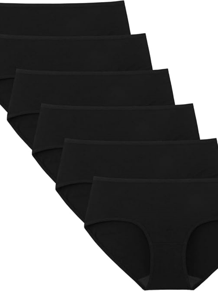 VALENTINIANA Womens Underwear Cotton Hipster Panties Regular