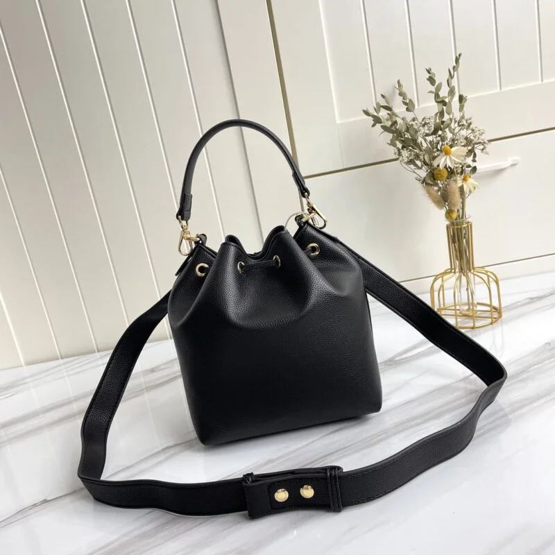 Louis Vuitton Lockme Bucket Black/Brown/Grey