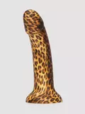 Leopard Print Silicone Dildo 7 Inches