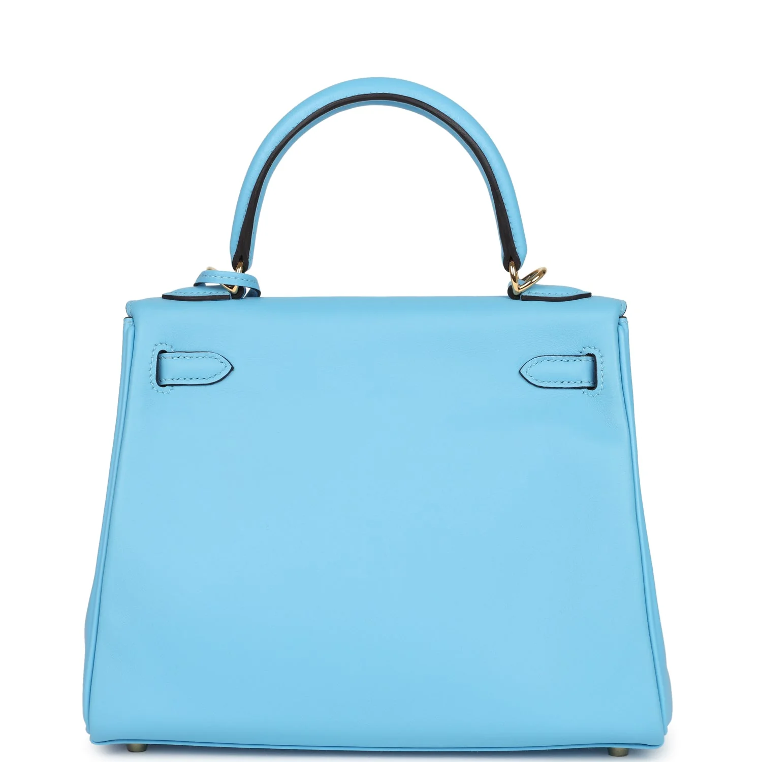 Hermes Kelly Retourne 25 Celeste Swift Gold Hardware