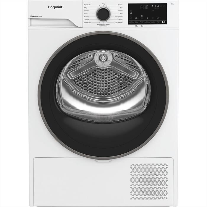 HOTPOINT ARISTON - Asciugatrice 9KG SLIM HPT 93D BS IT CLASSE D-Bianco