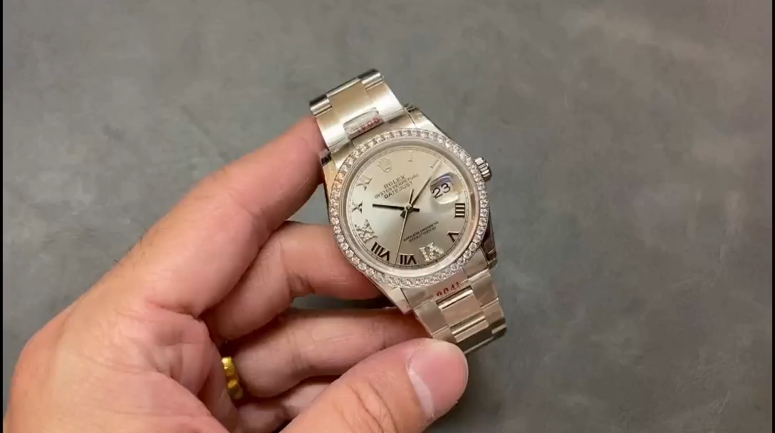 Rolex Datejust 36mm Stainless Steel m126284rbr 0022 Silver Roman VI IX Oyster
