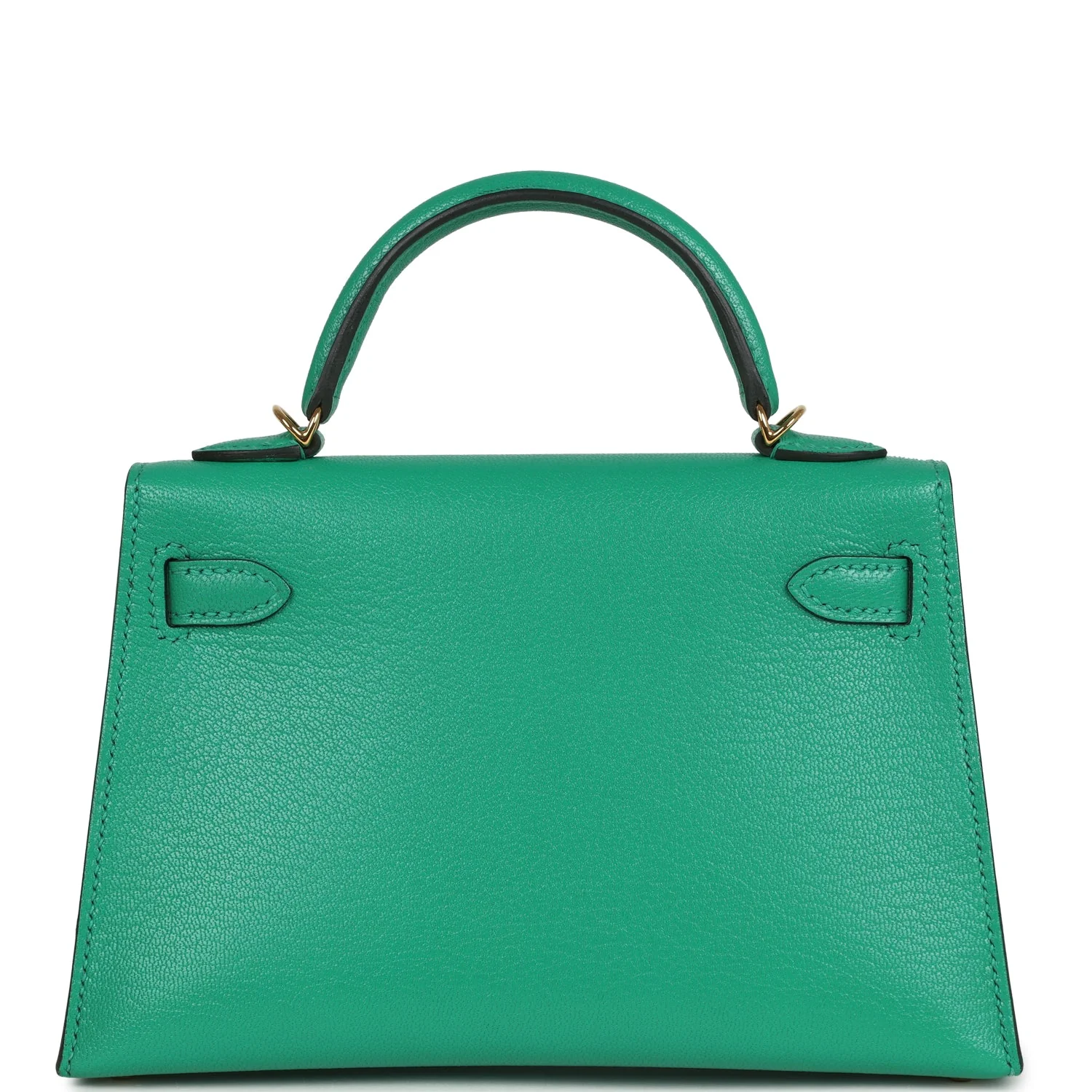 Hermes Kelly Sellier 20 Menthe Chevre Chamkila Gold Hardware