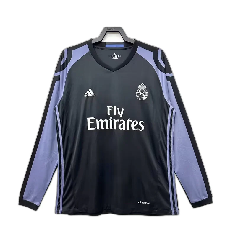 Real Madrid 16/17 III Third Jersey - Long Sleeve Retro Version