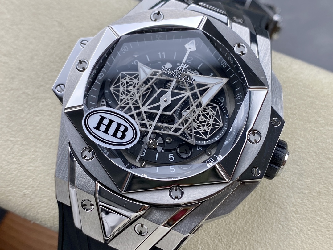 418.NX.1107.RX.MXM19 Hublot Big Bang Unico Sang Blue II