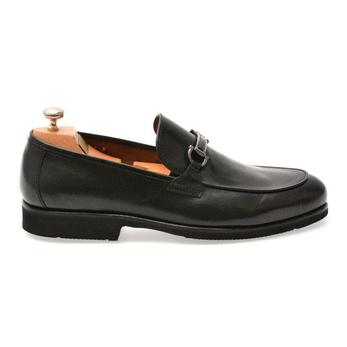 Mocasini eleganti LE COLONEL negri, 62214, din piele naturala