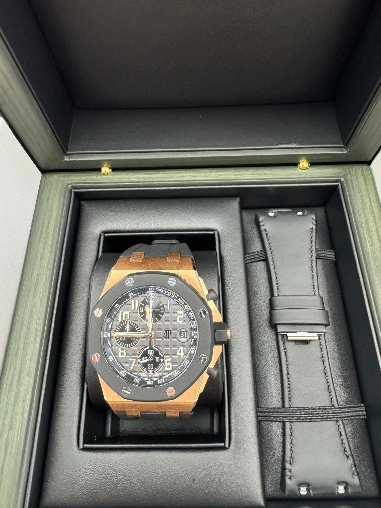 OFFSHORE Pink Gold Anthracite Grey Dial CHRONOGRAPH 42mm