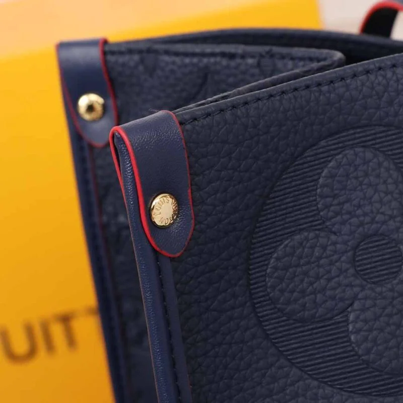 Louis Vuitton Onthego Gm-M45320 41Cm Blk/Blue/Red