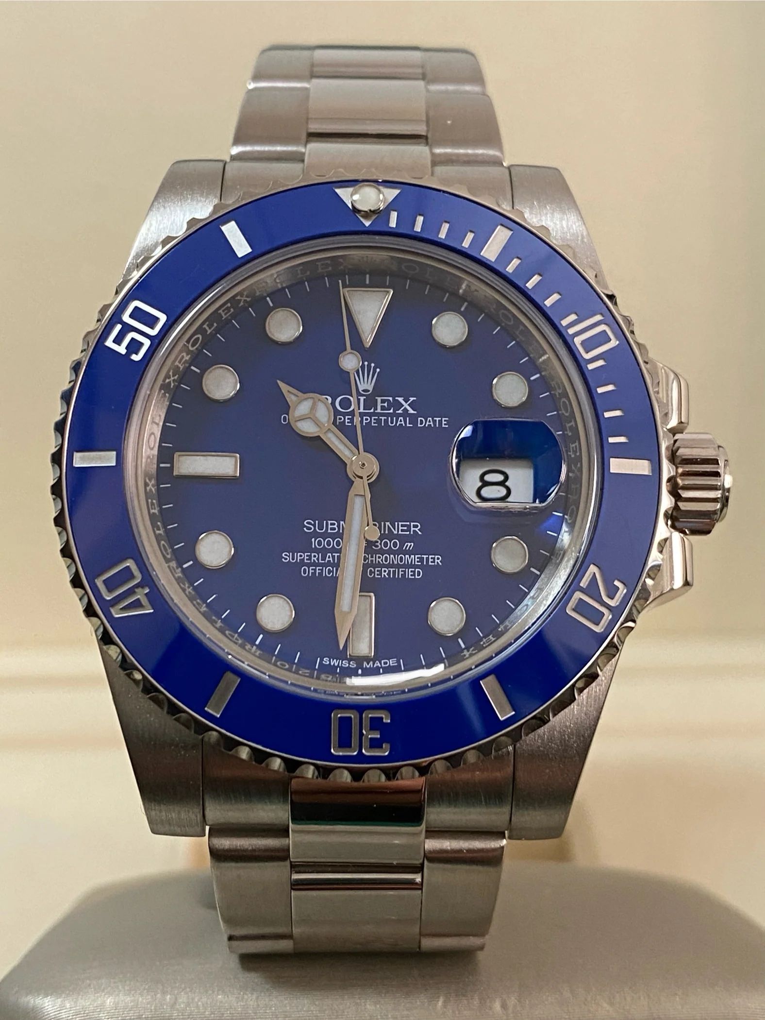 Rolex,Submariner White Gold Submariner Date - 2020 - 