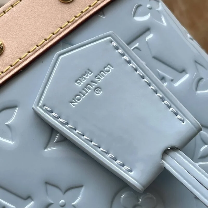 Louis Vuitton Luxury Monogram Casual Style Leather Sky Blue M24062