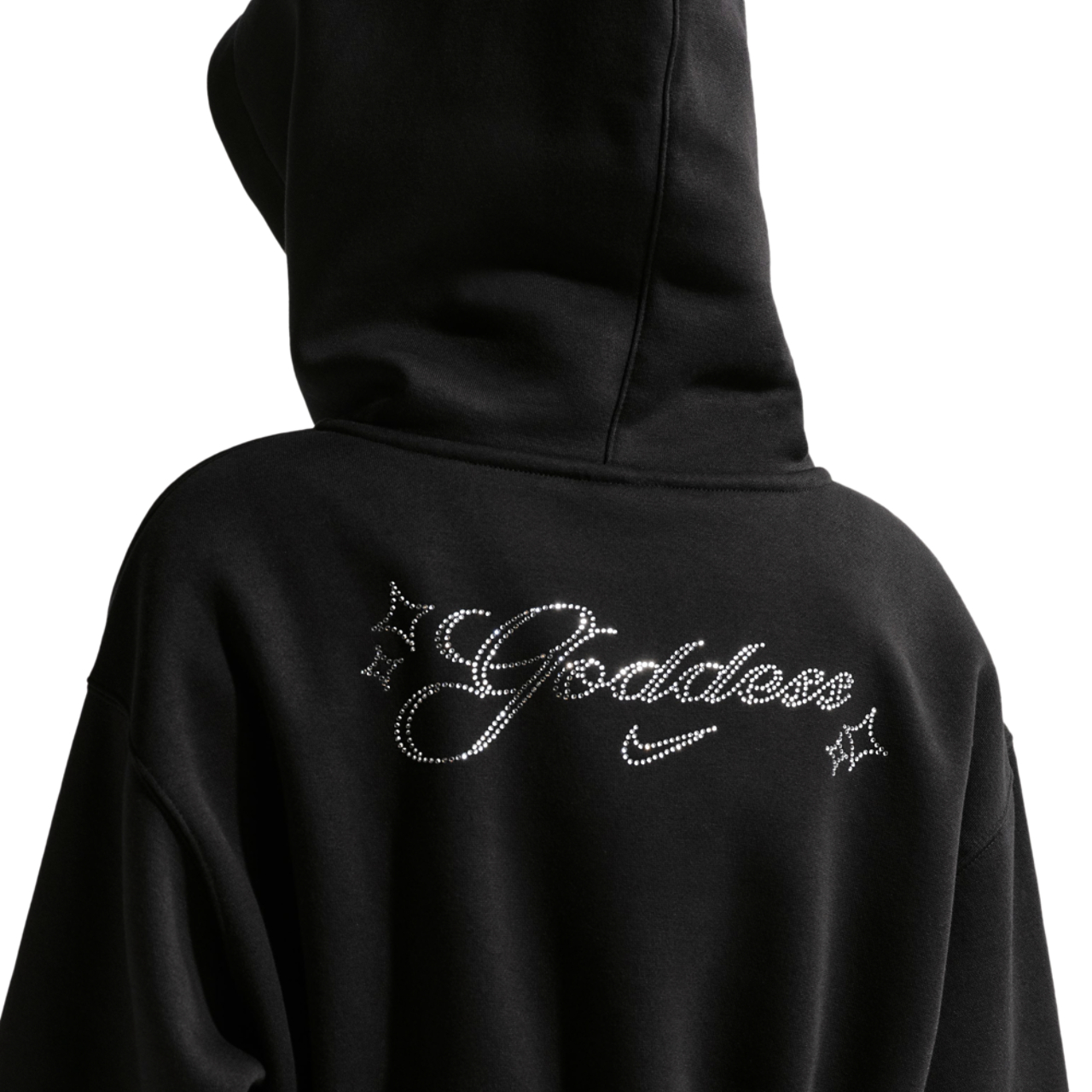 Nike NSW Phoenix Fleece Bling Crop Full-Zip Hoodie