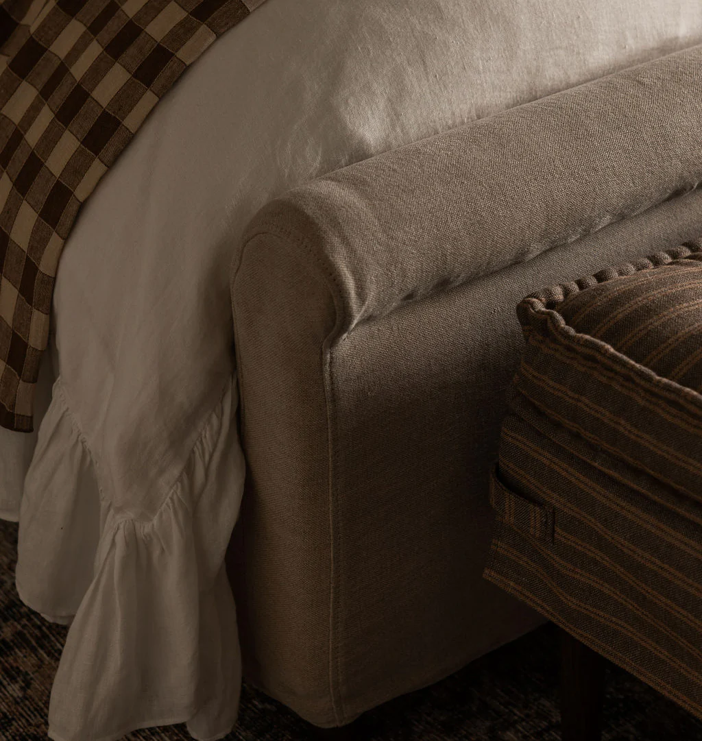 Dalia Slipcovered Bed