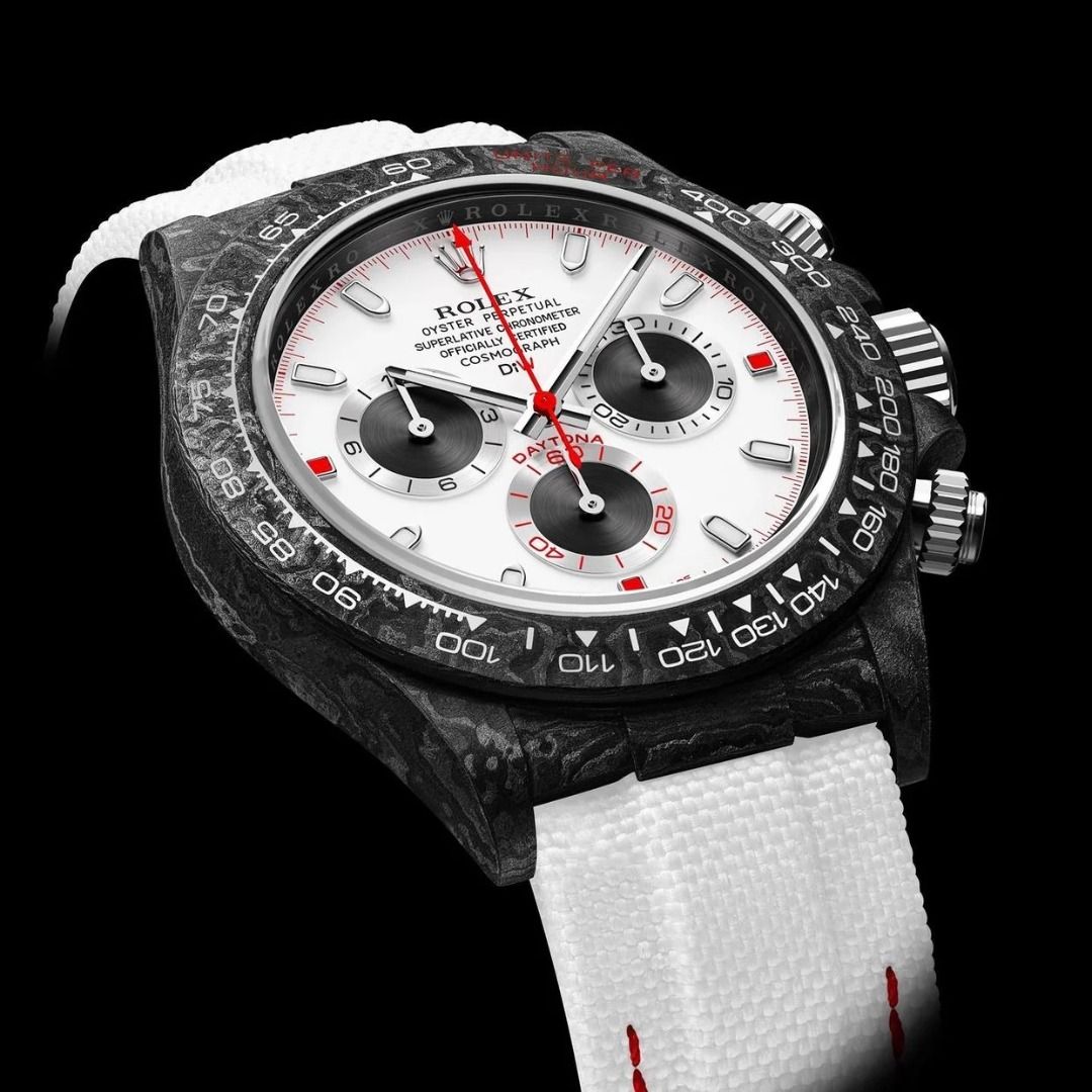 DiW Rolex Carbon Fiber Daytona SPEEDSTER WHITE