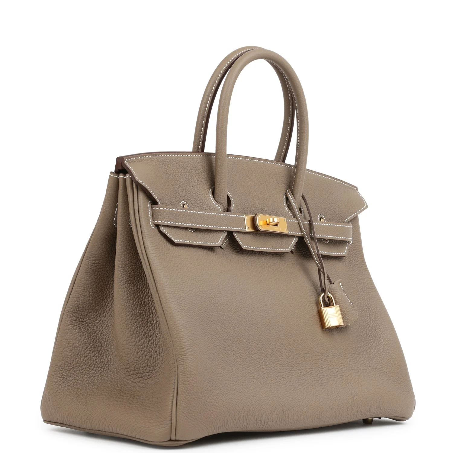 Hermes Birkin 35 Etoupe Togo Gold Hardware