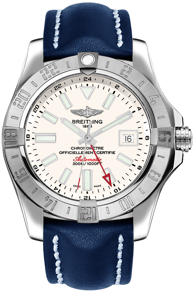 Avenger II GMT Stratus Silver Dial 43mm