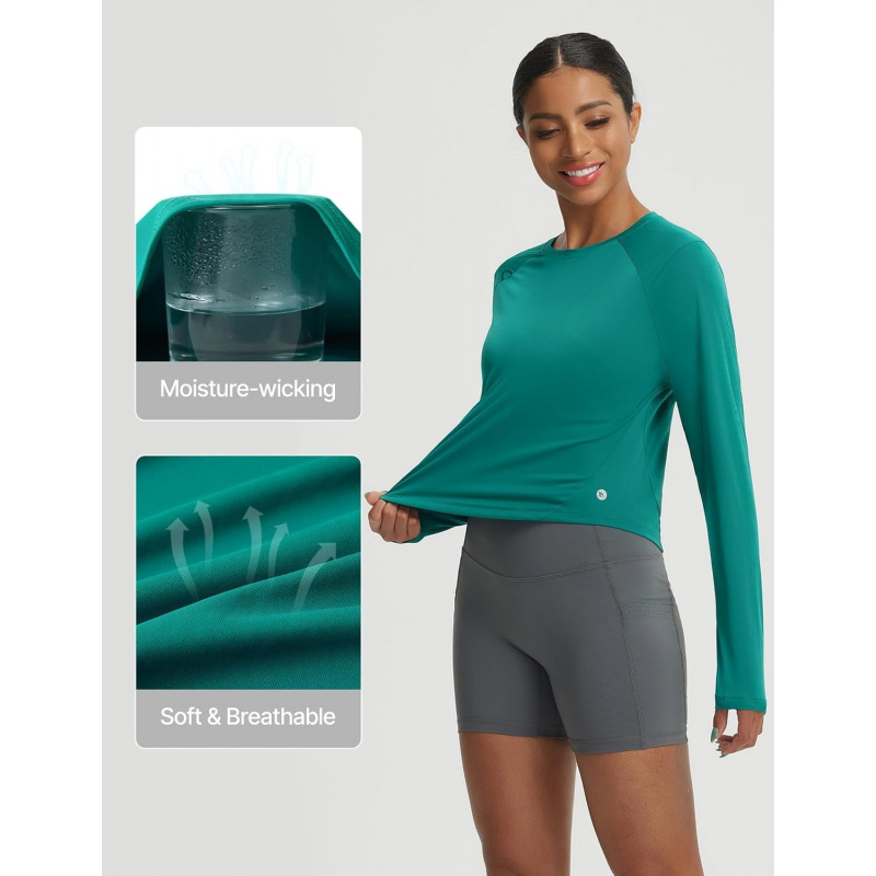 AURETOP Women's UPF 50+ Long Sleeve Sun Shirts