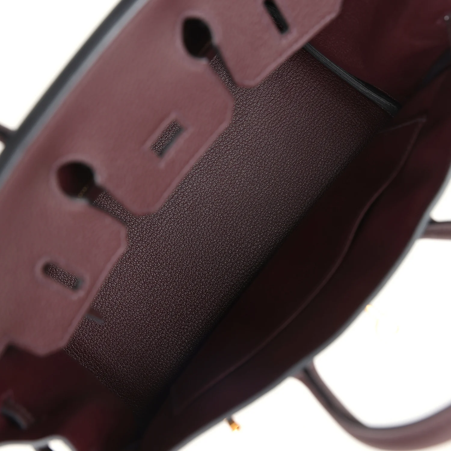 Hermes Birkin 25 Rouge Sellier Togo Gold Hardware