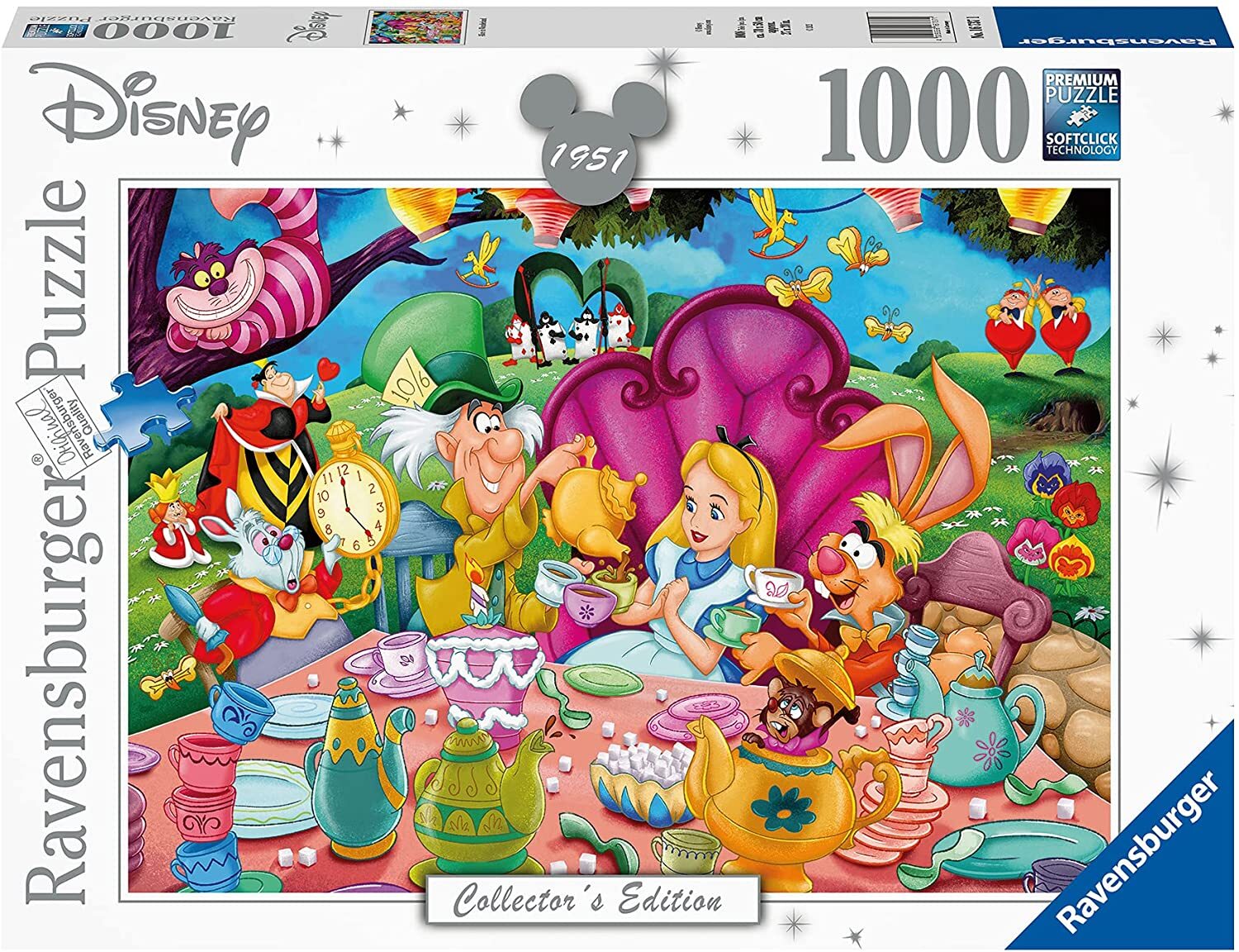 Collector’s Edition Alice in Wonderland 1000 Piece Puzzle