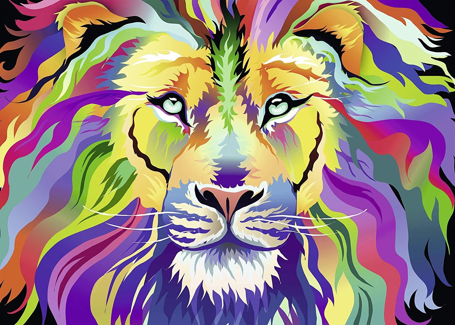 Aimee Stewart King of Technicolor 1000 Piece Puzzle