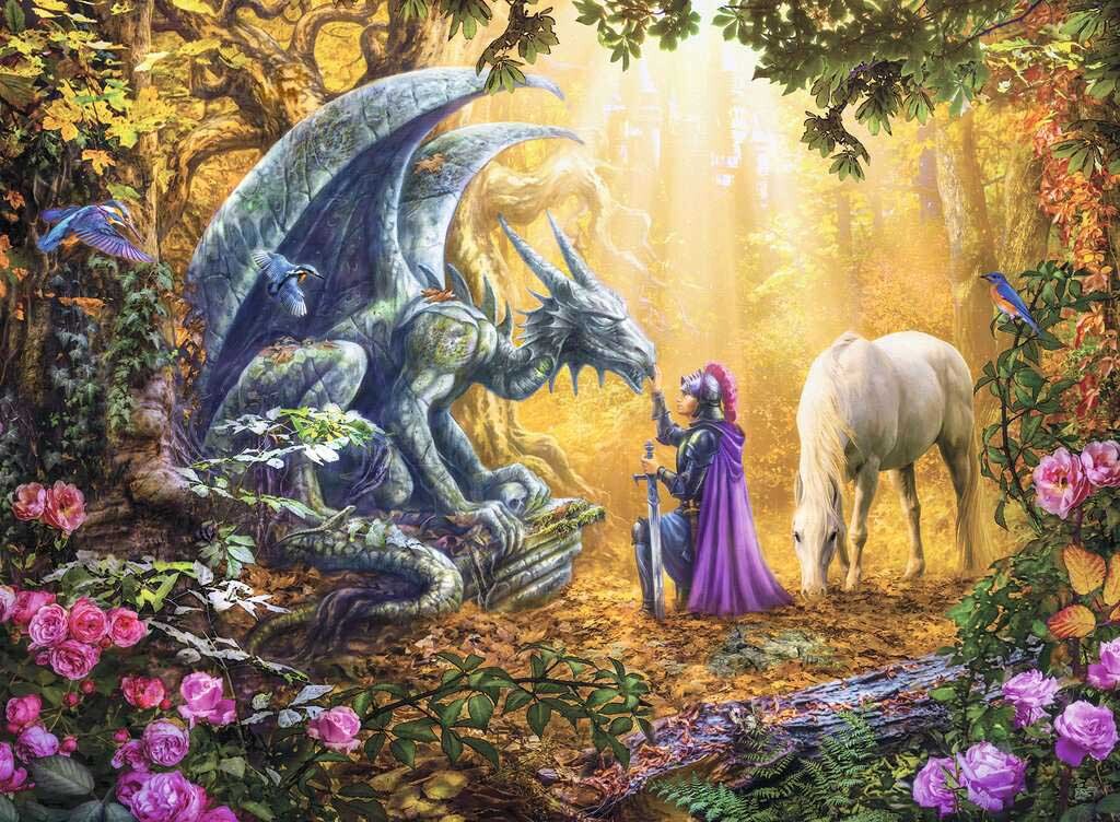 Dragon Whisperer 500 Piece Puzzle