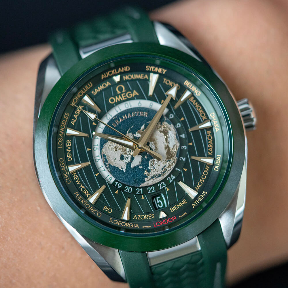 Seamaster Aqua Terra 150m Co‑axial Master Chrono GMT 43