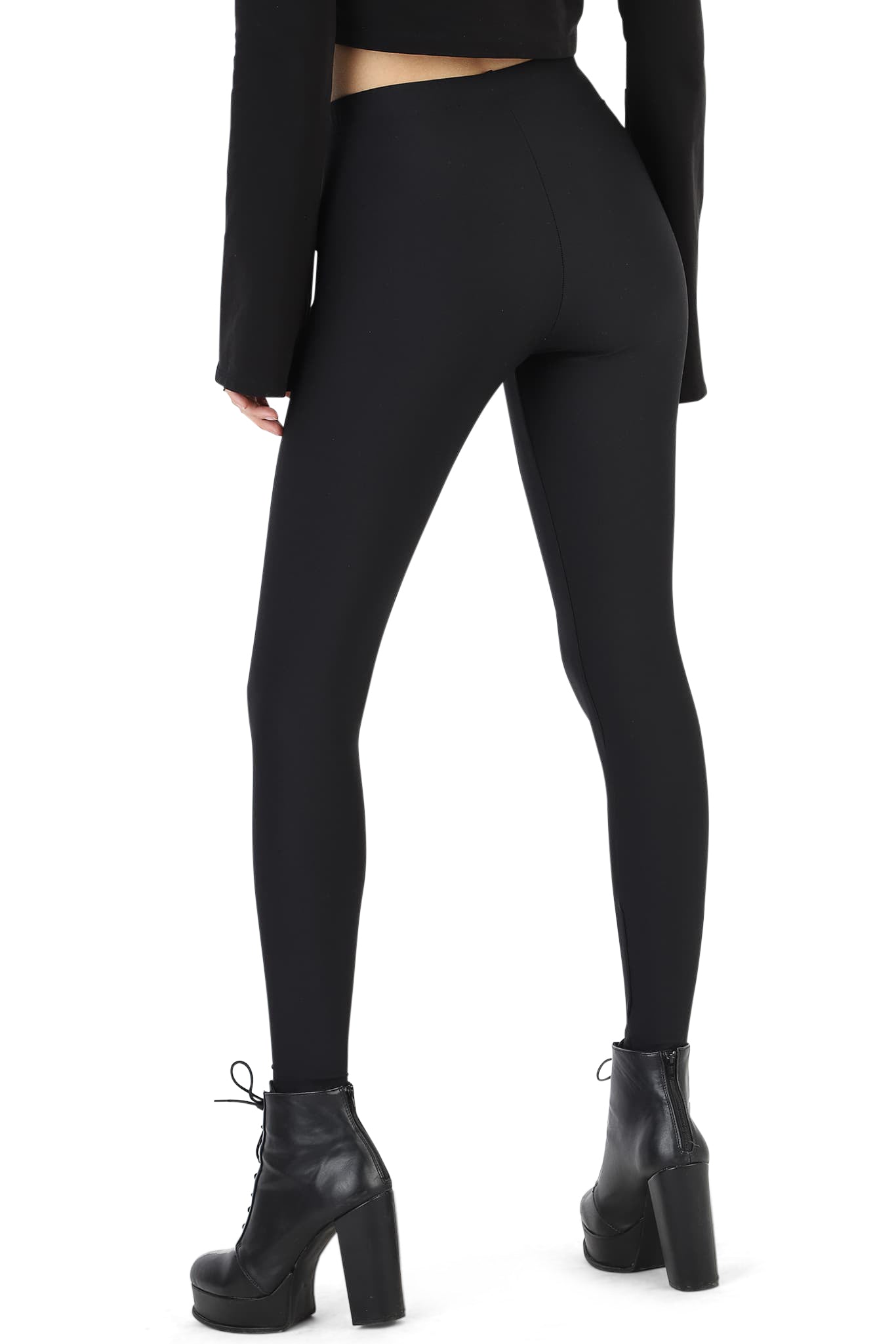 Matte Black Leggings