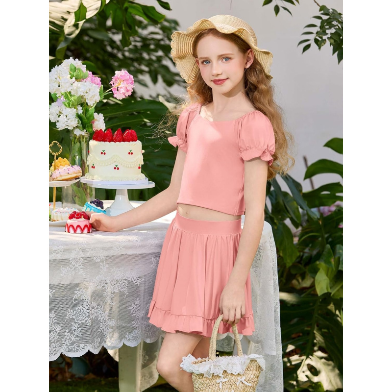 Girls Skirt Set