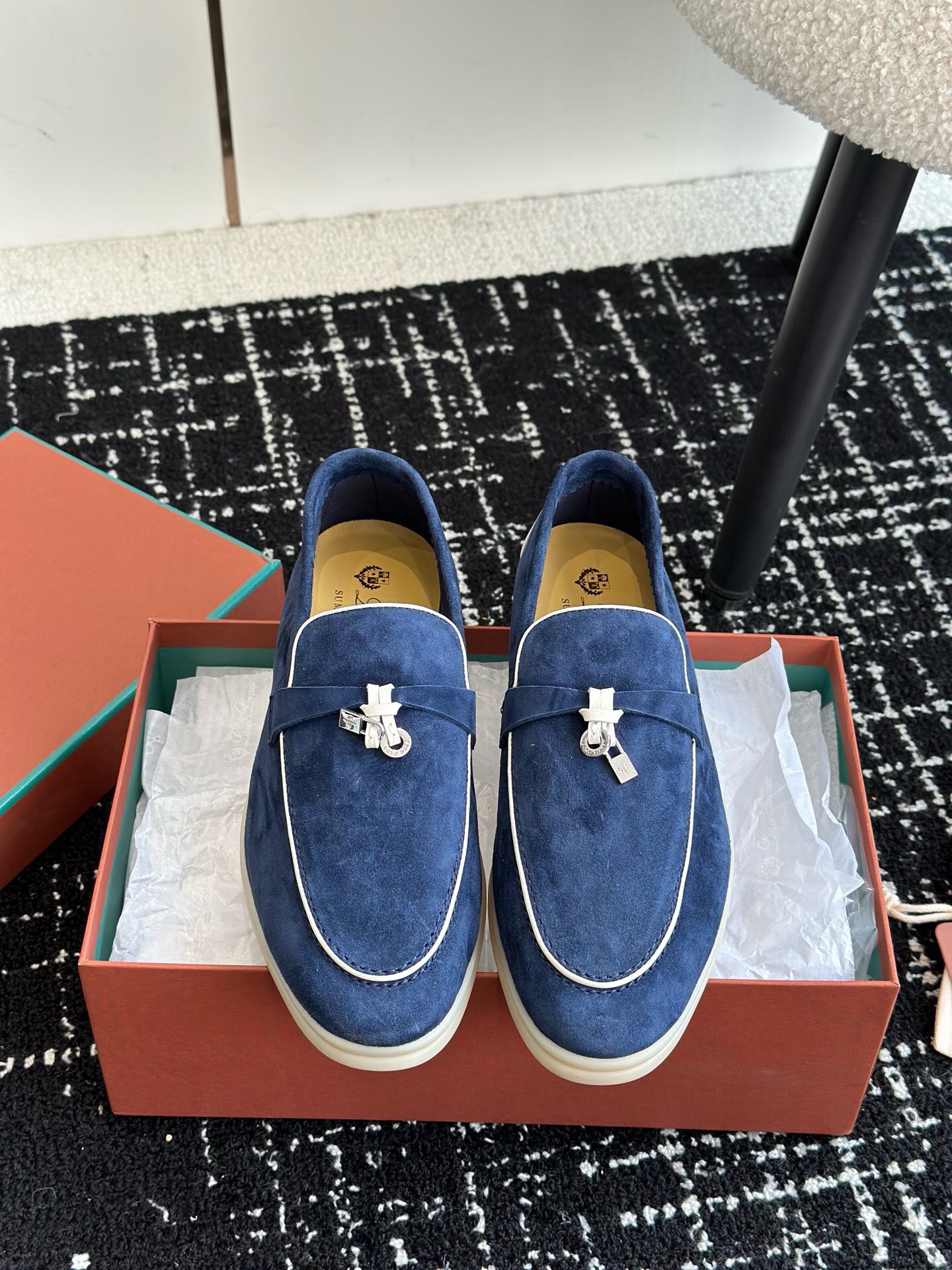 Loro Piana Unisex Loafers Size 36-45