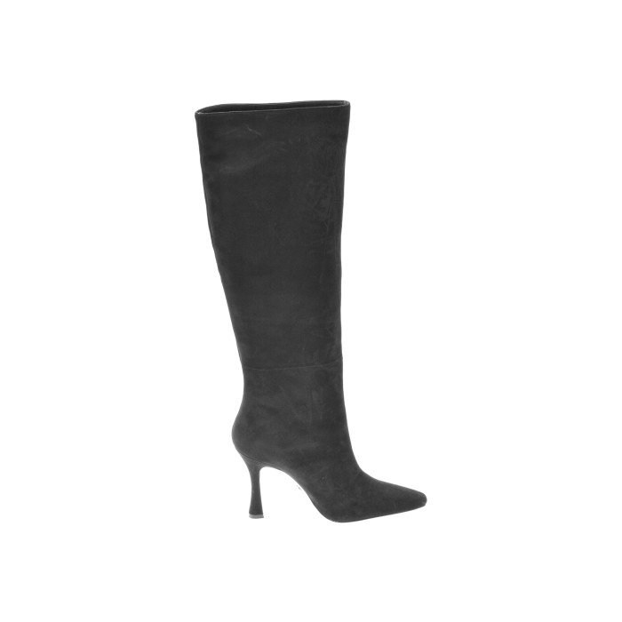 Cizme elegante ALDO negre, ADALINDA 001, din piele intoarsa