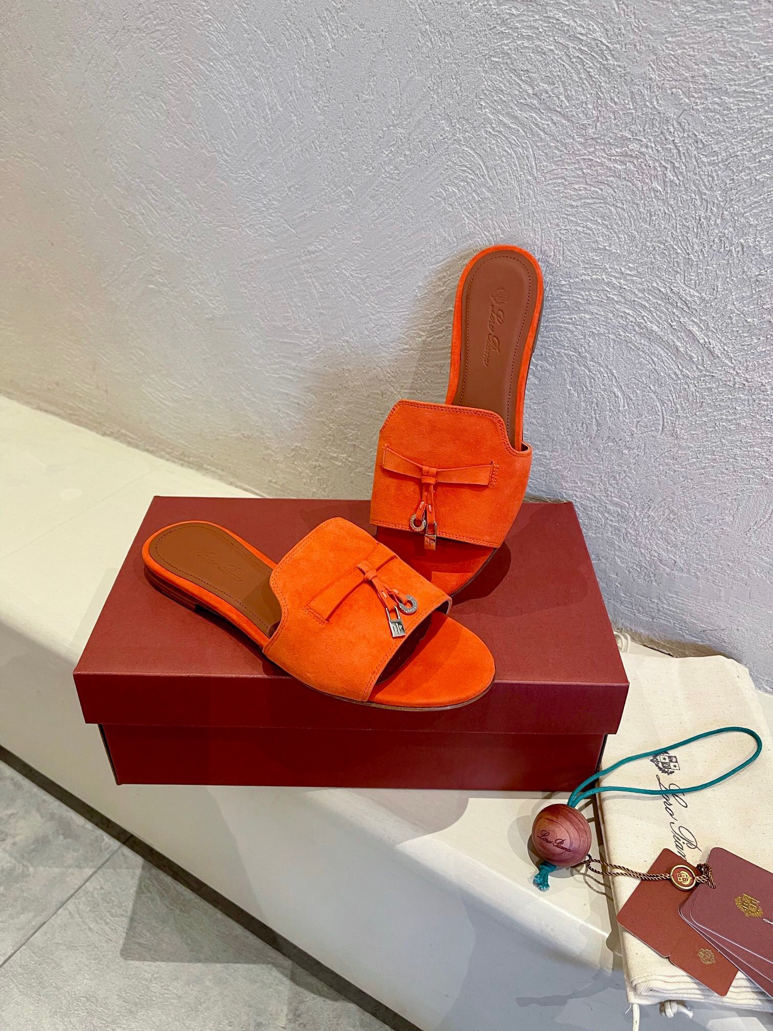 Loro Piana Charms Slipper Women Slippers Size 36-41