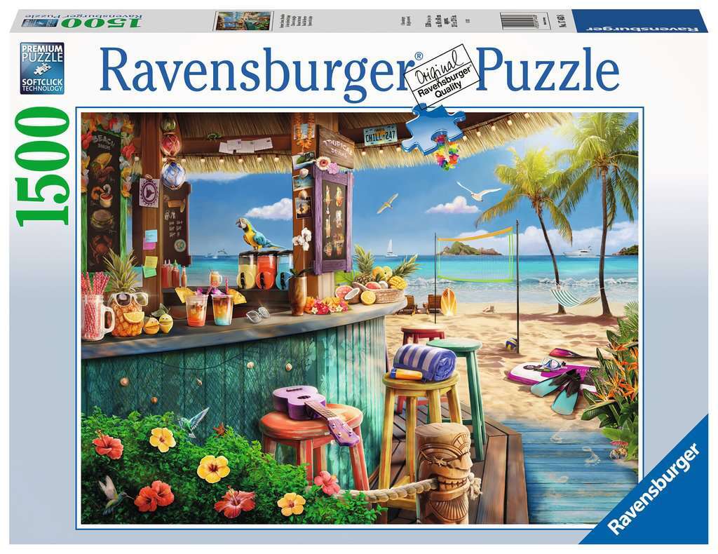 Beach Bar Breezes 1500 Piece Puzzle
