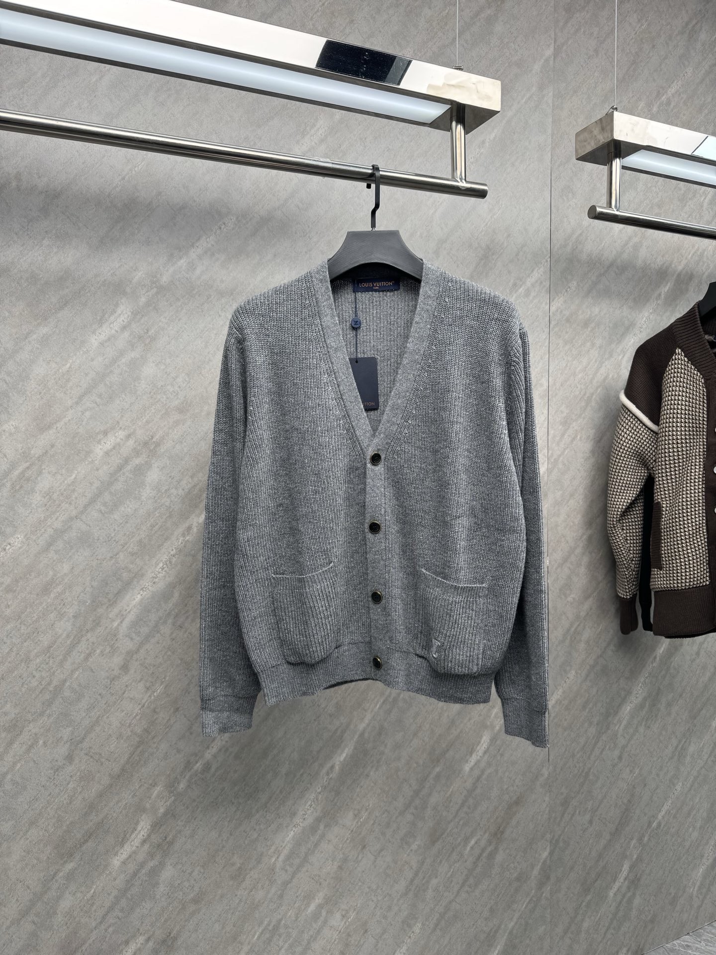 L X V Knitted cardigan