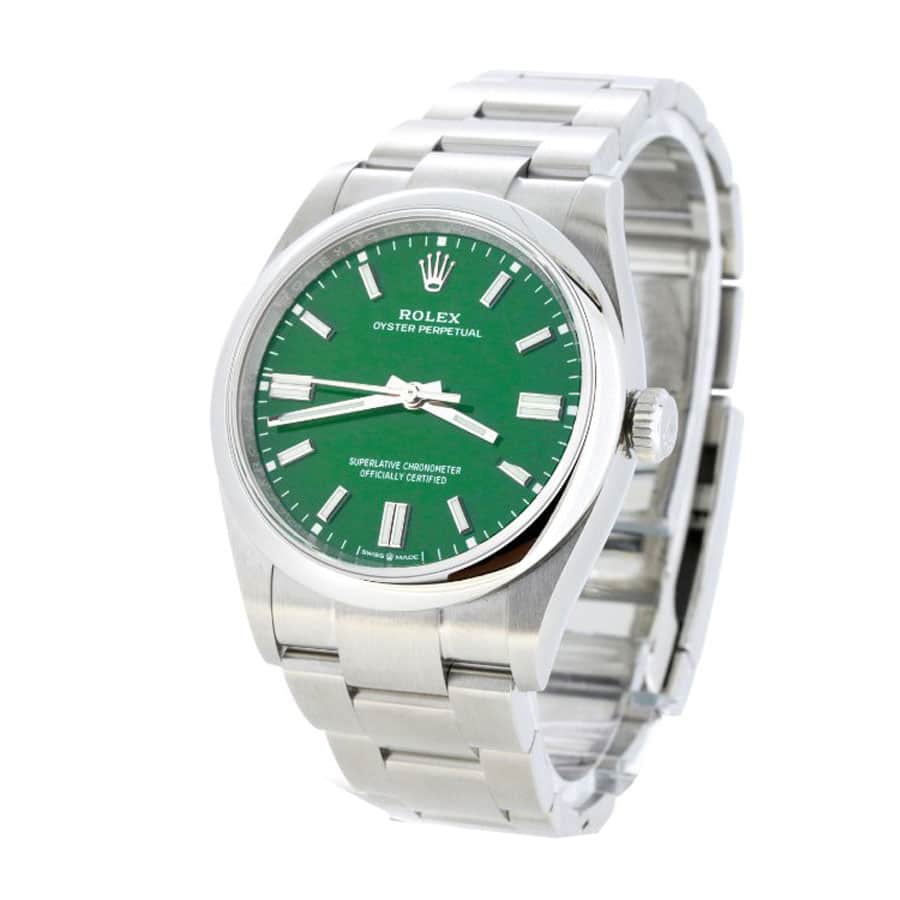 Rolex Oyster Perpetual Green Replica