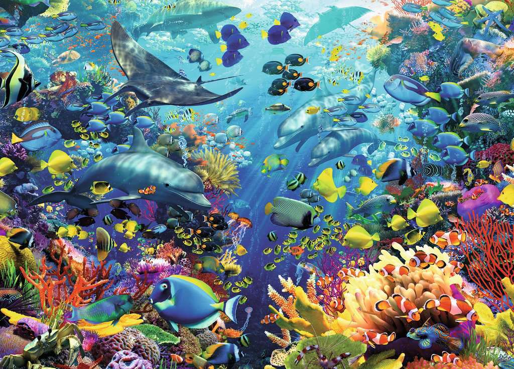 Underwater Paradise 9000 Piece Puzzle