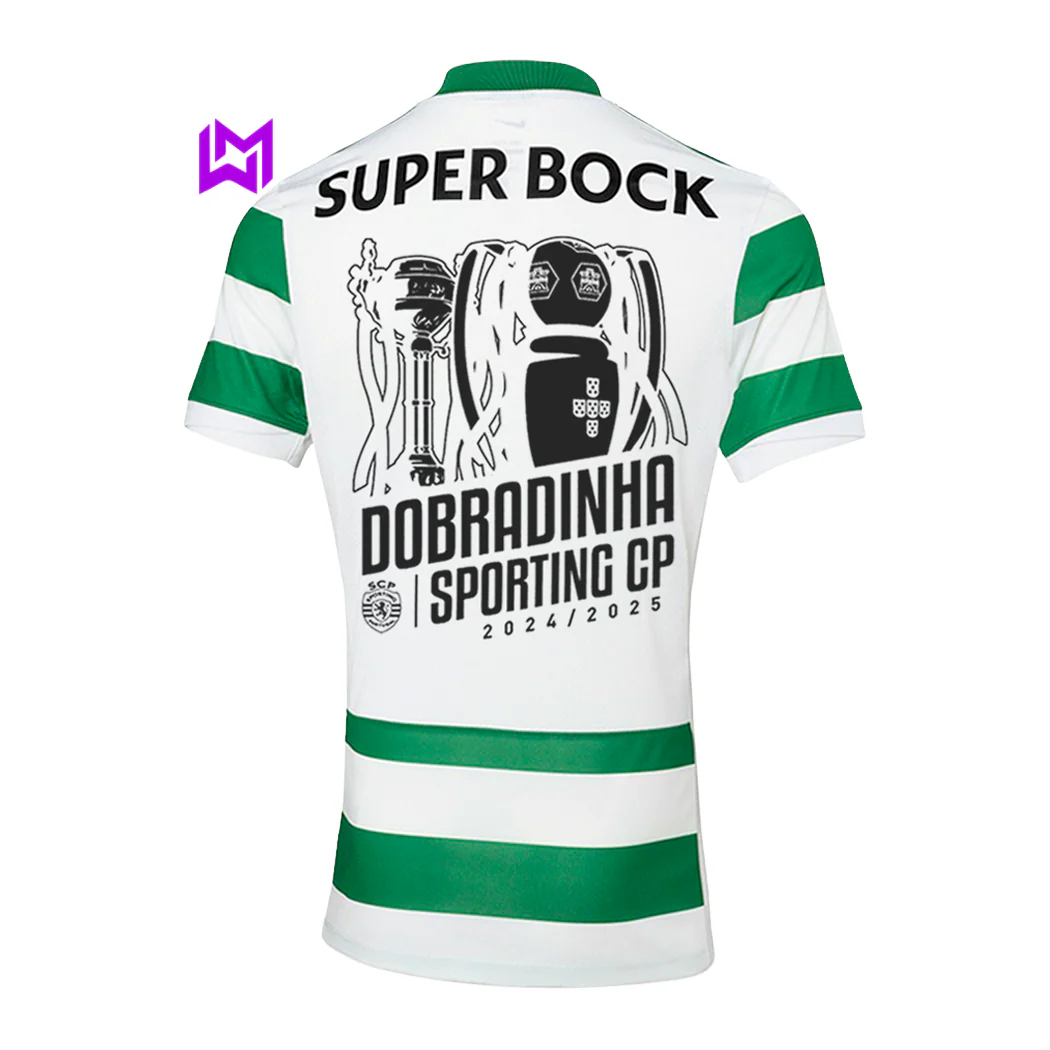 Camisola Sporting Principal DOBRADINHA 2025/26 - LAN?AMENTO! ??????