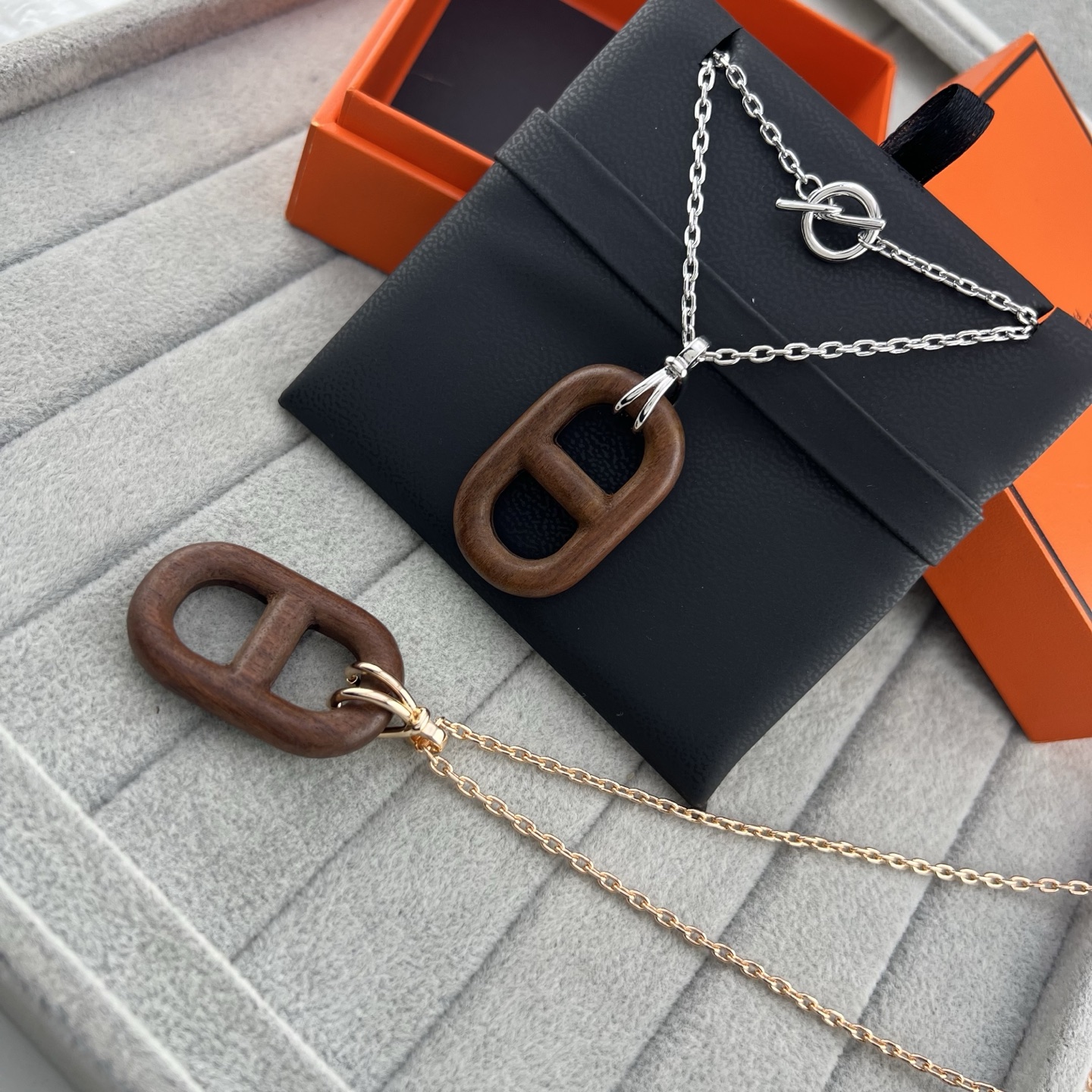 Pig nose pendant necklace - Artisantouchss