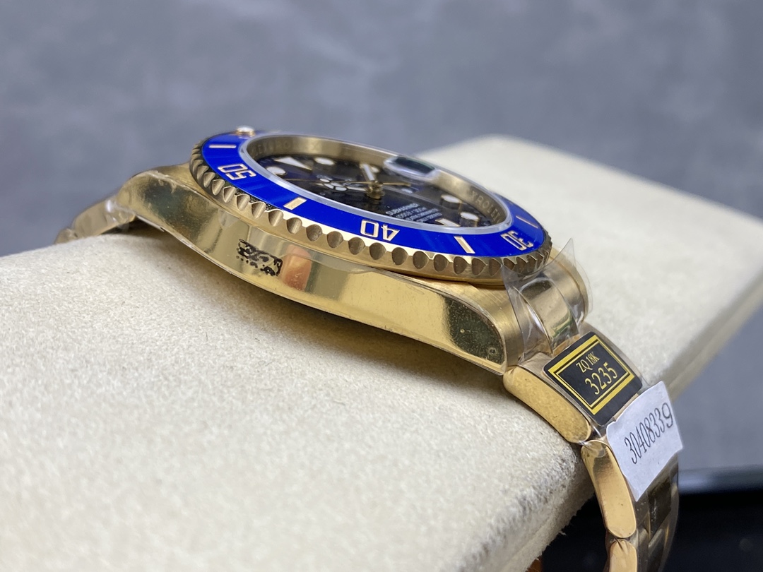 Rolex Submariner 126618LB Yellow Gold Blue Dial 41mm Mens Replica Watch