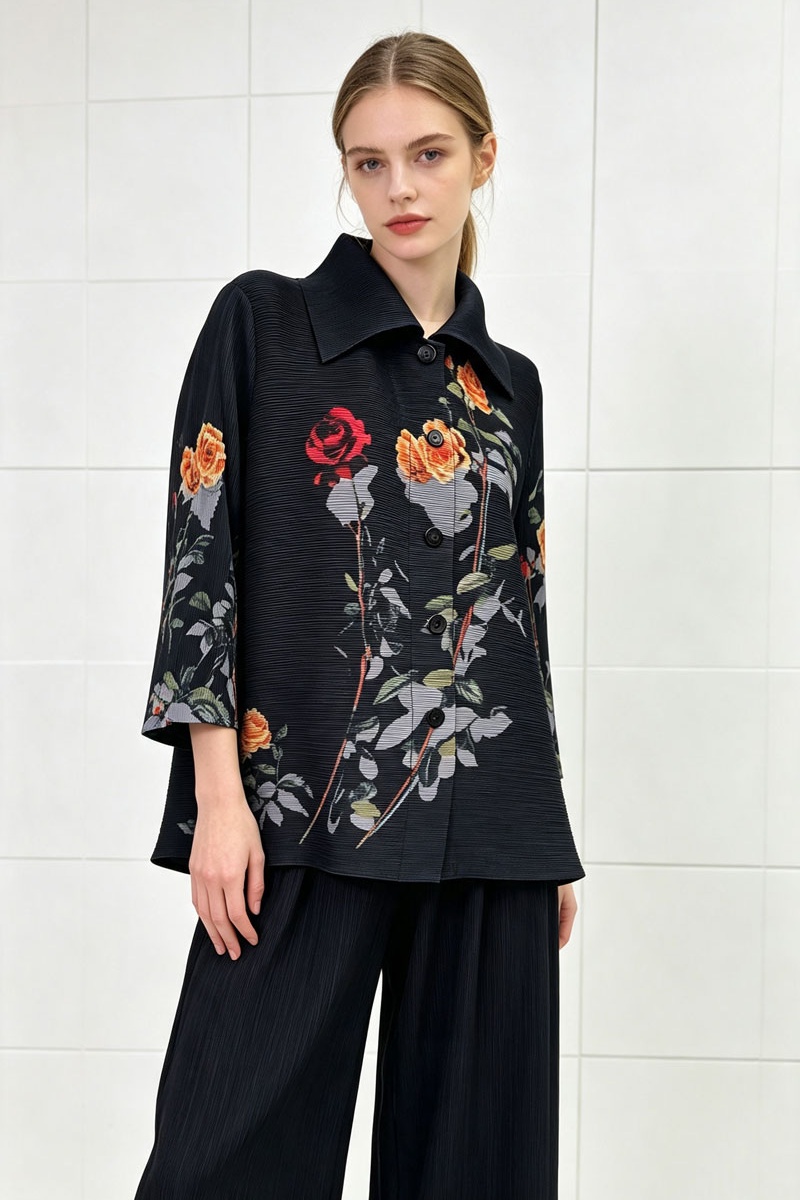 Spring and autumn jacket long sleeve shirt
