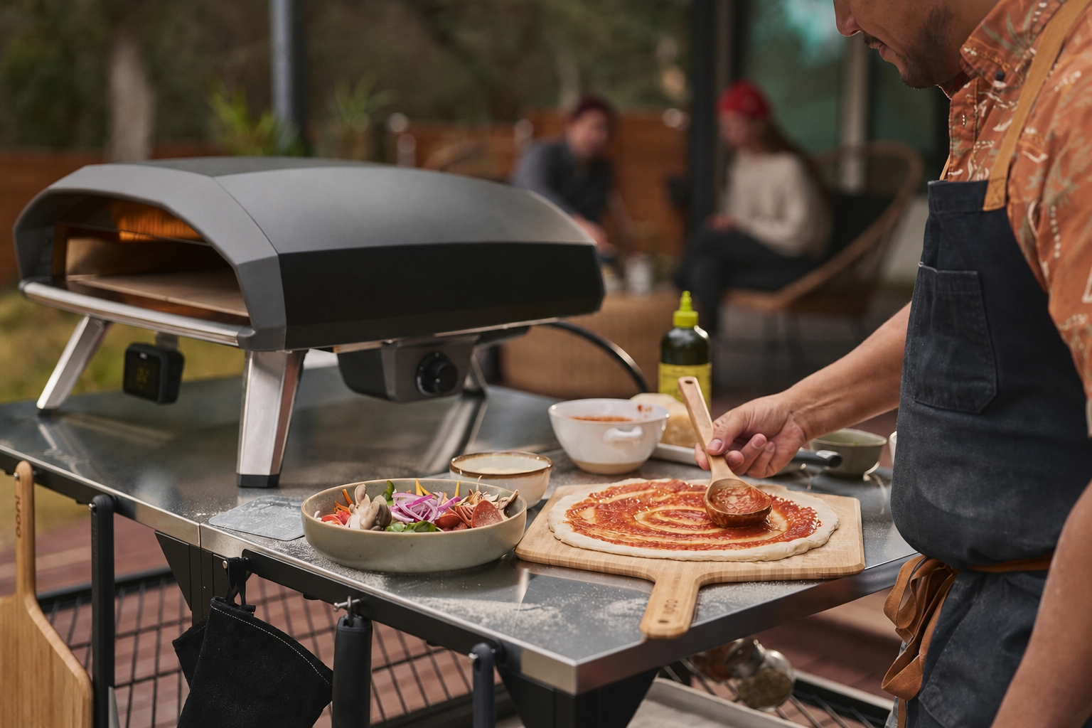 💥Clearance sale💥 Koda 2 Pro Gas Pizza Oven with 28 mBar Regulator and Gas Hose, Gas powered Portable Pizza Oven