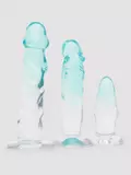 Jelly Ombre Suction Cup Anal Training Set (3 Piece)