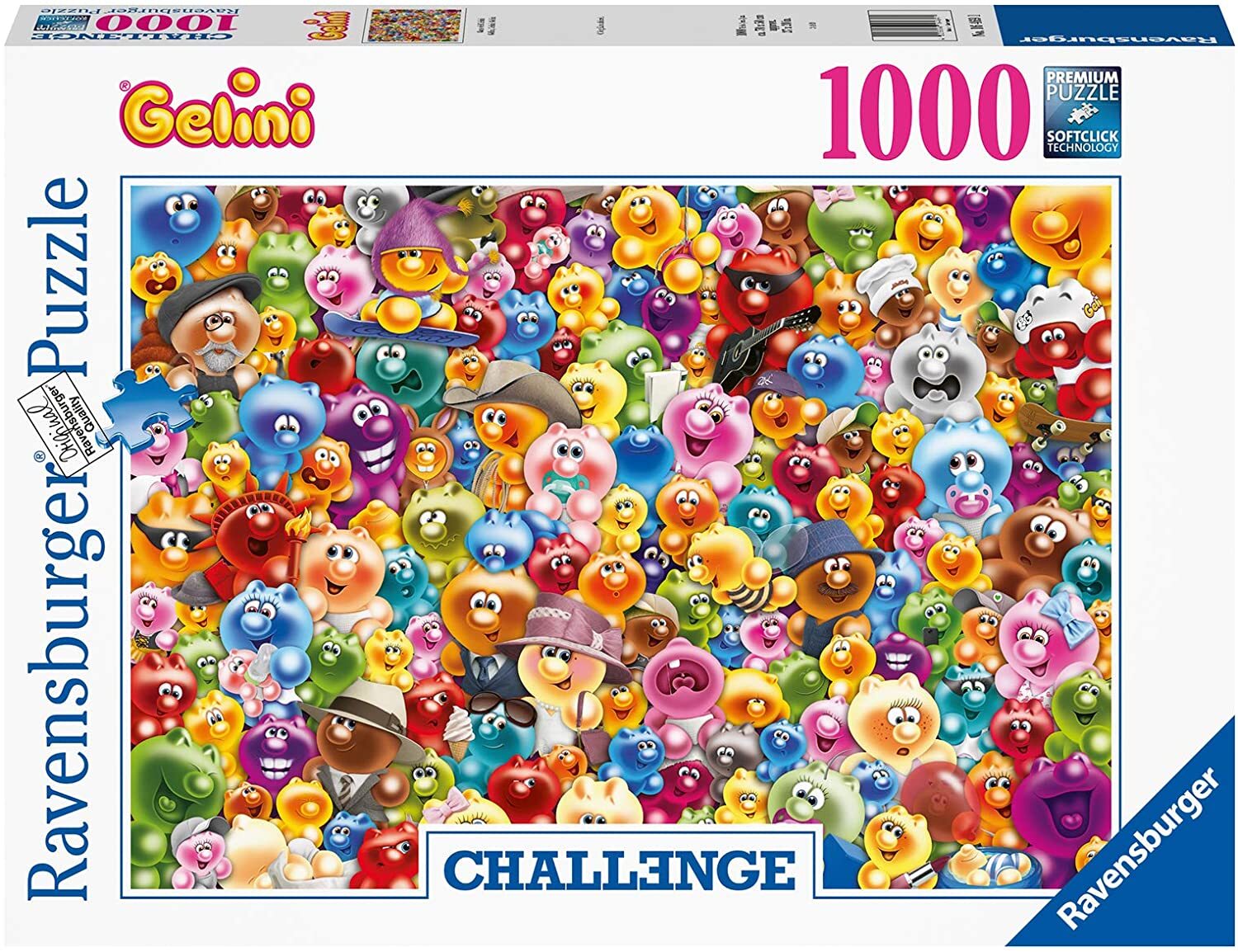 Gelini Challenge 1000 Piece Puzzle