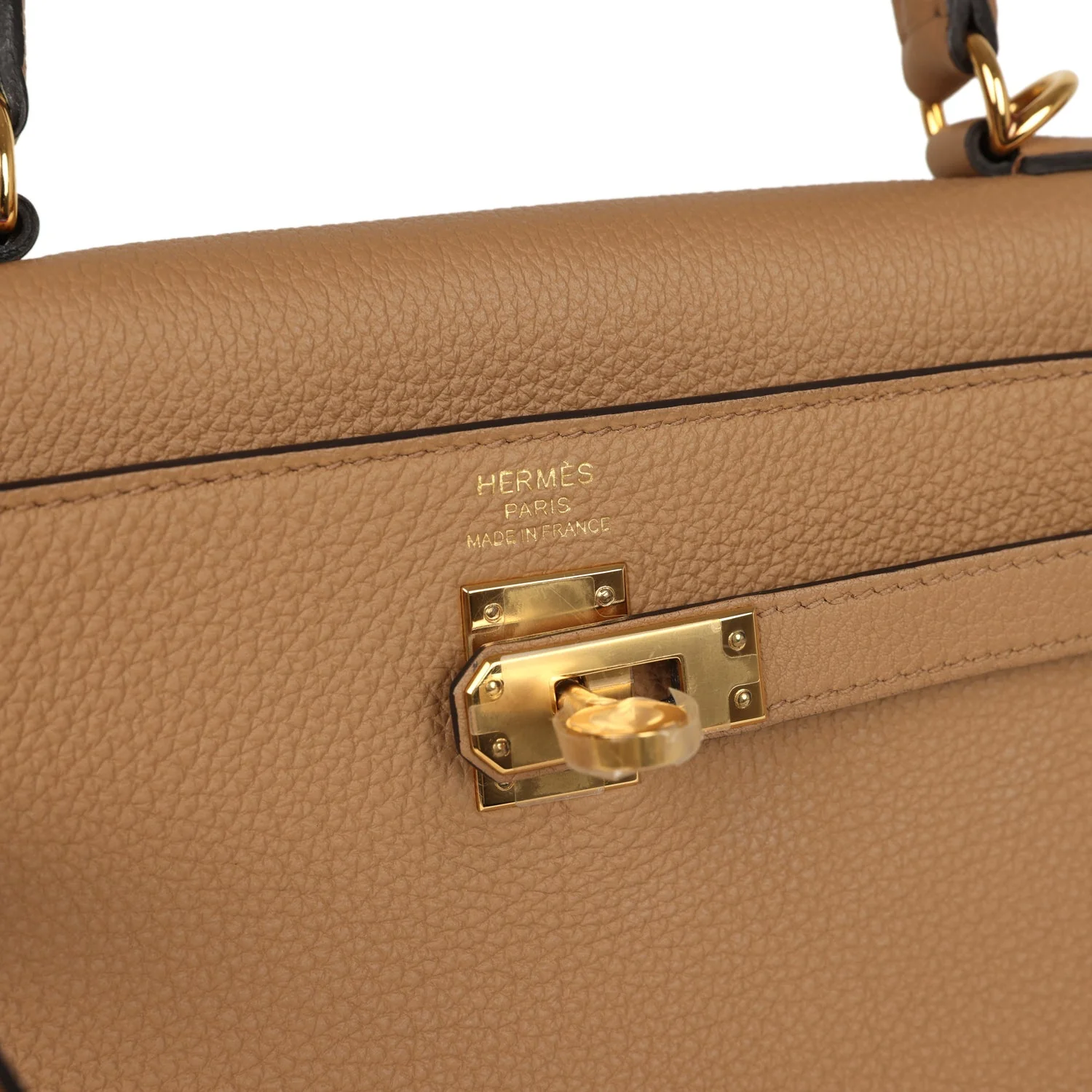 Hermes Kelly Retourne 25 Chai Togo Gold Hardware