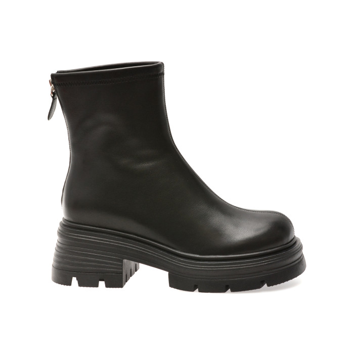 Ghete GRYXX negre, B221G, din piele naturala