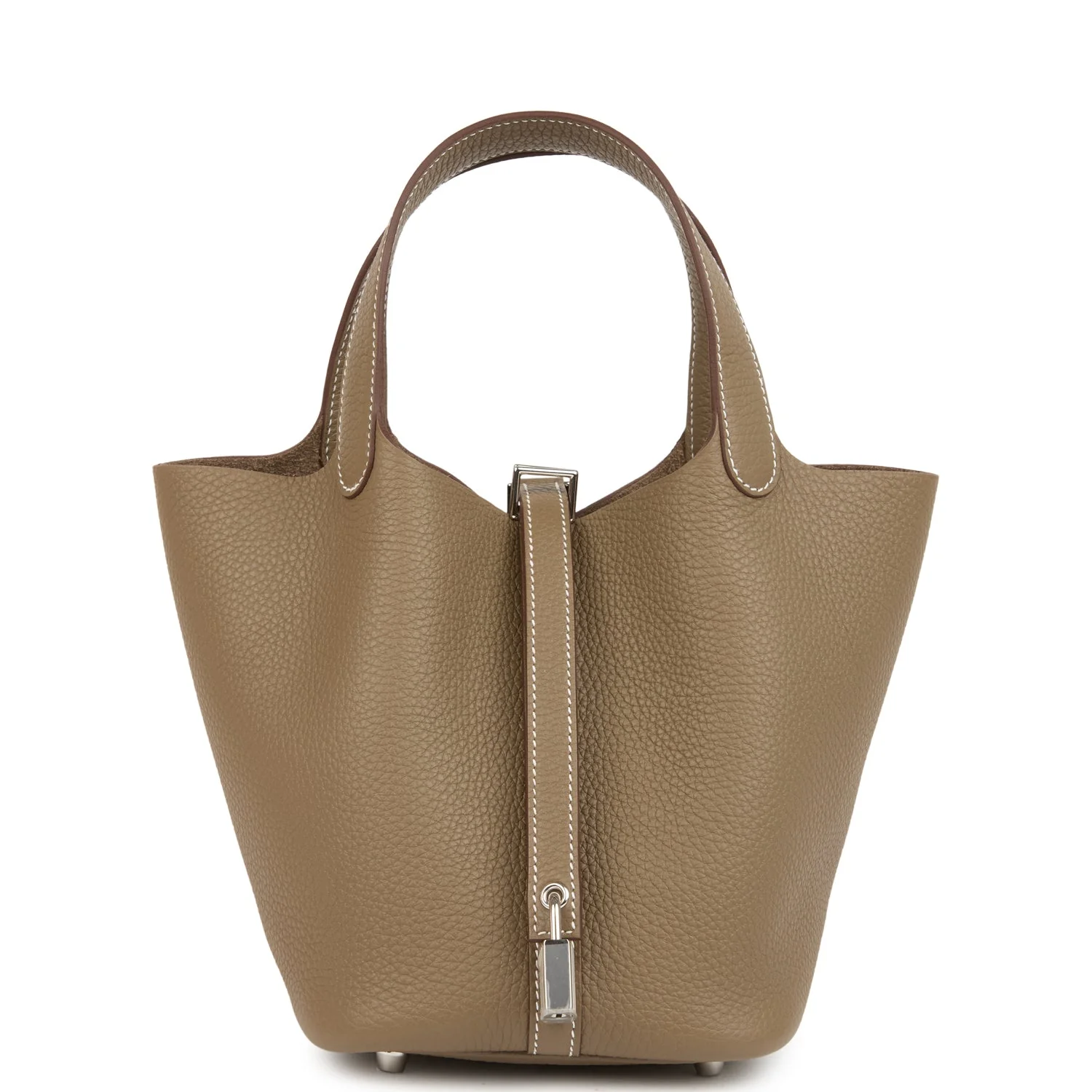 Hermes Picotin Lock 18 Etoupe Clemence Palladium Hardware