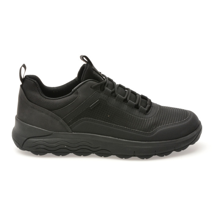 Pantofi sport GEOX negri, U56FDA, din material textil