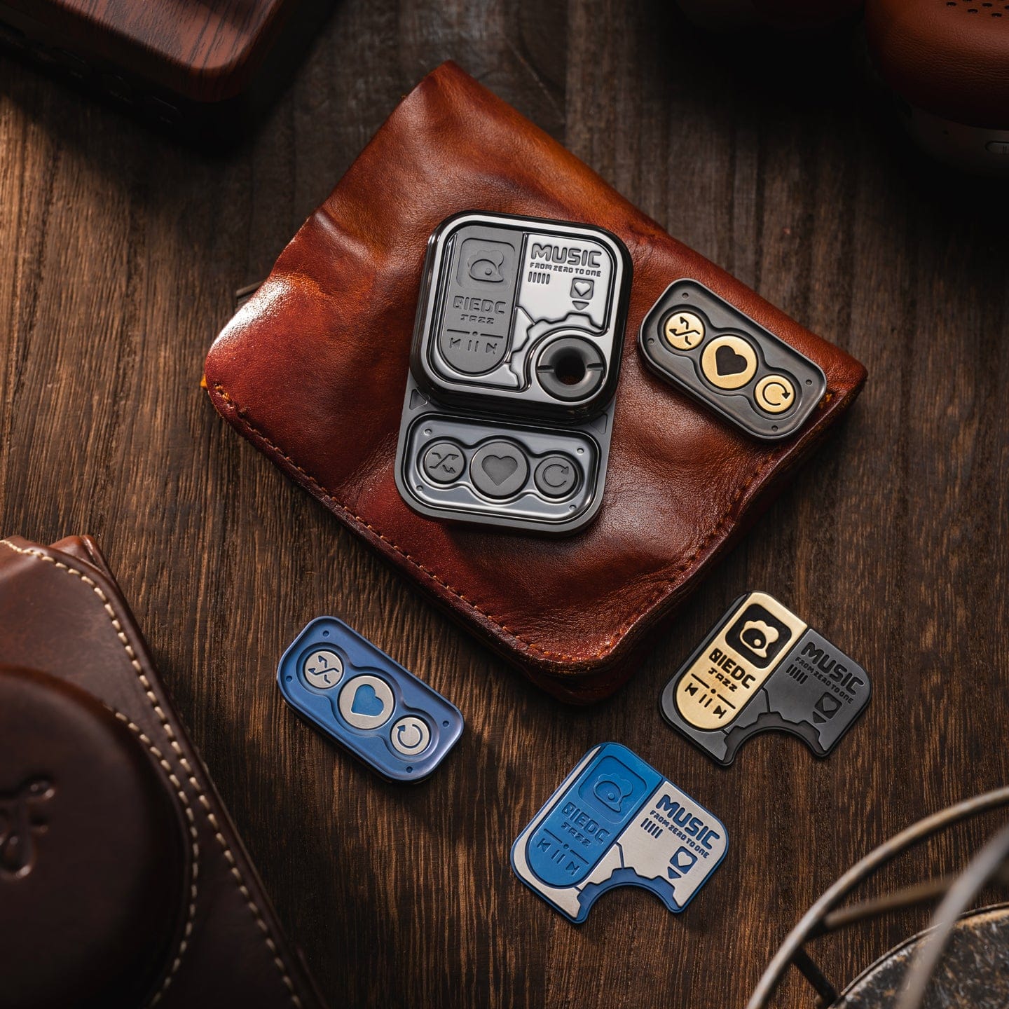 01 EDC CD Player Cube Fidget Slider