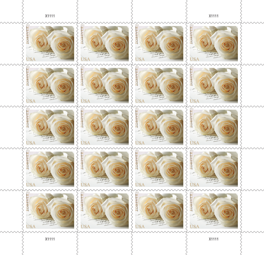 Wedding Roses Commemorative 2011