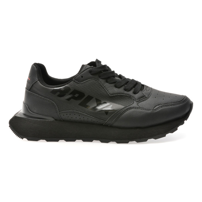 Pantofi sport REPLAY negri, MSG704S, din material textil